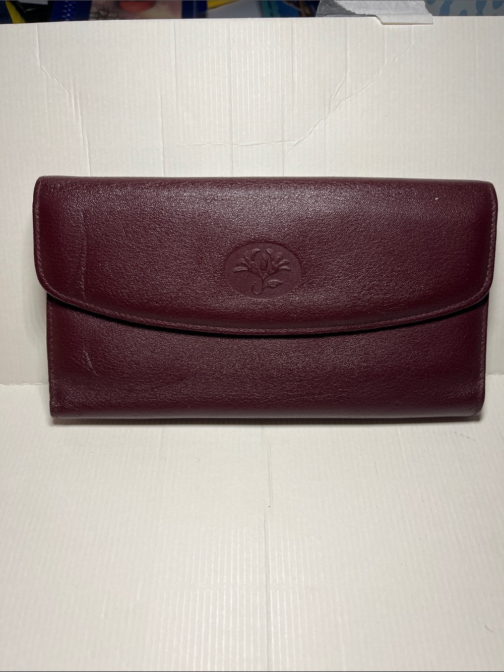 Buxton Burgundy Leather Wallet